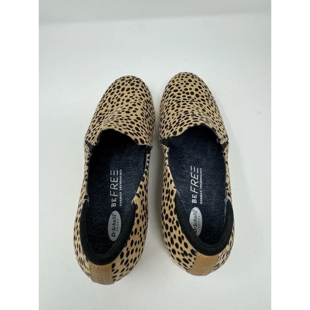 Dr. Scholls  Be Free Slip on Women Shoes Espadrilles Cheetah Print Size 6.5‎ M
